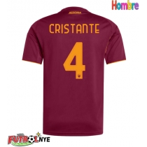 Camiseta AS Roma Bryan Cristante #4 Primera Equipación 2025-26 manga corta
